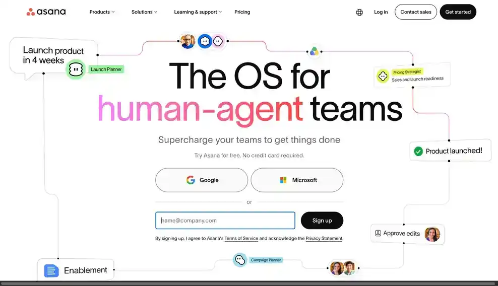 Asana workload view across multiple projects