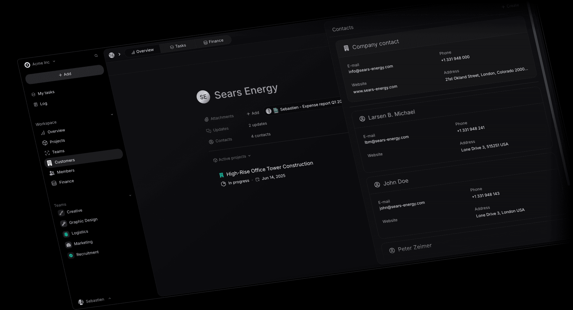 What is Client management interface? What do you need?